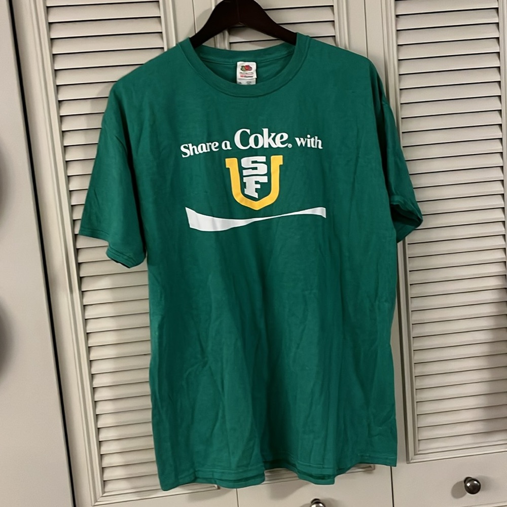 Vintage Graphic Tee University Southern Florida “Share a Coke”